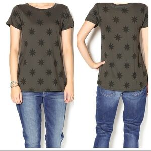 Wildfox Ancient Stars gray short sleeve tee Small